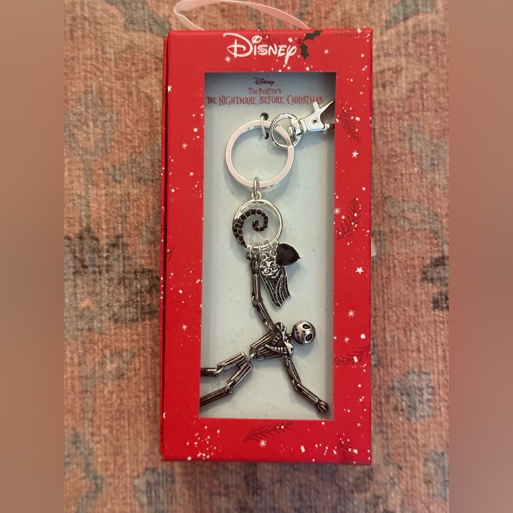 Disney 'The Nightmare Before Christmas' Holiday Jack Bag Charm/Keychain